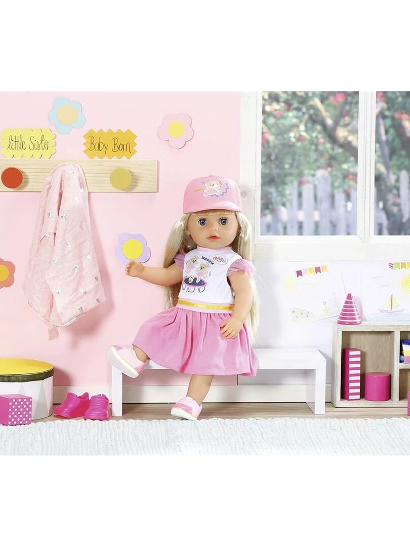 Baby born Jardin d'enfants Ensemble Tenue et Casquette 36 cm N/A