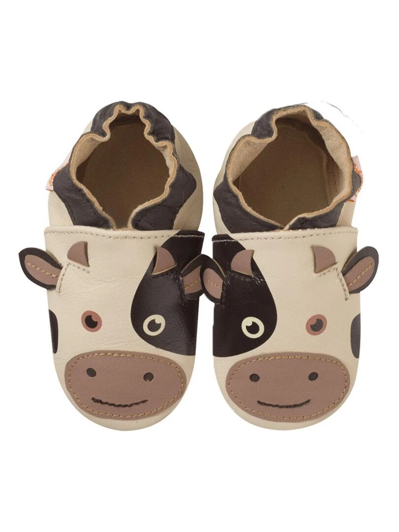 Cache cache la vache Beige