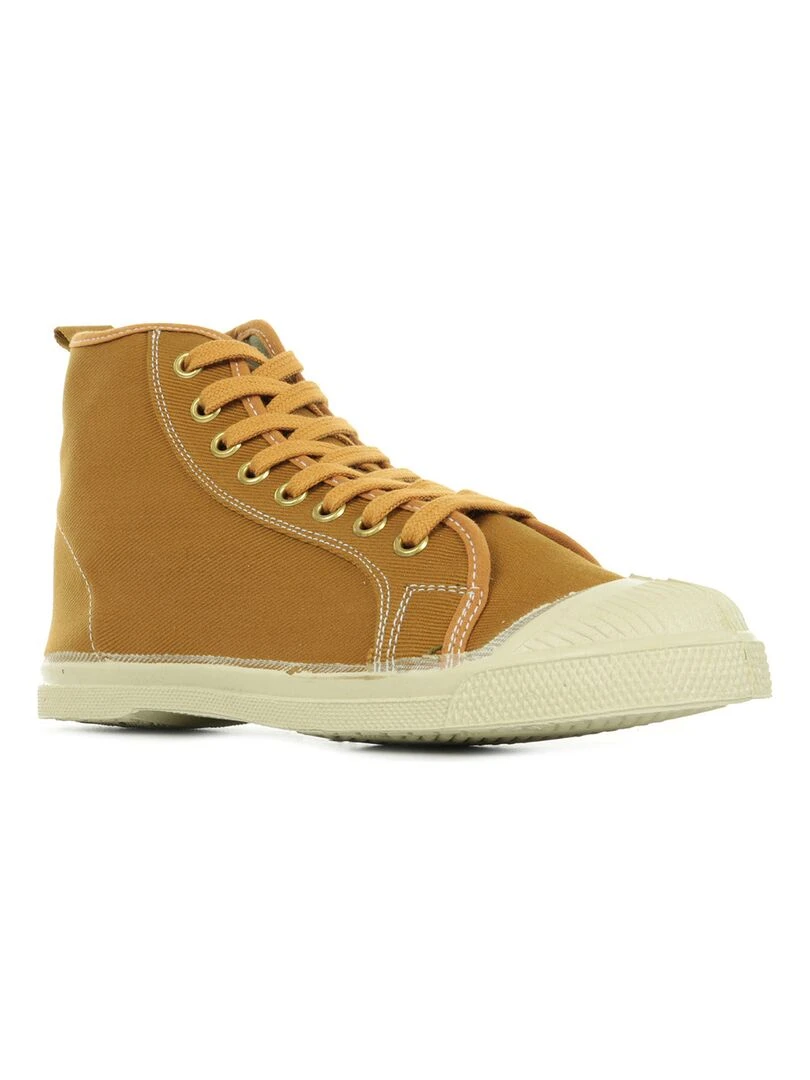 Baskets Bensimon Tennis stella Marron