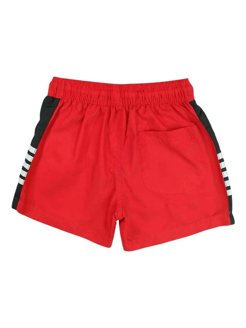 Lee Cooper Short De Bain garçon imprimé logo Rouge