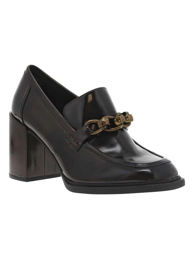 MARCO TOZZI Escarpins cuir Marron cappuccino