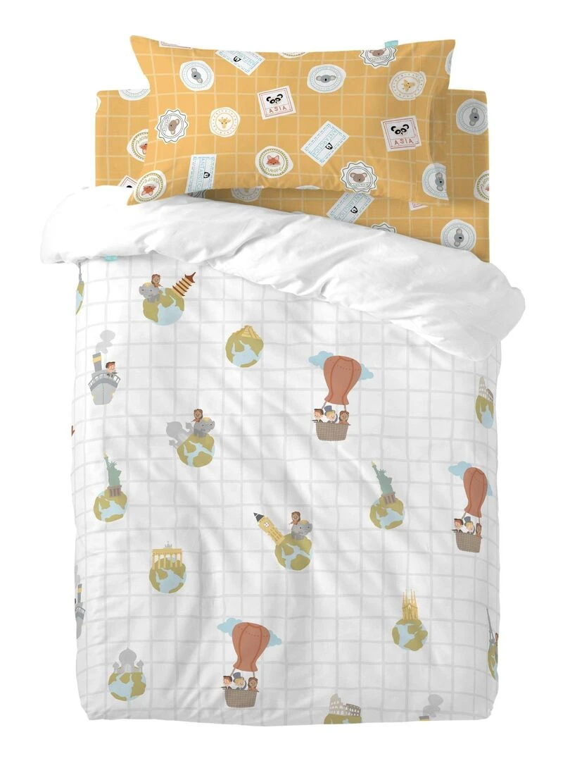 Couverture en 100% pure laine vierge 500g/m²   Beige foncé