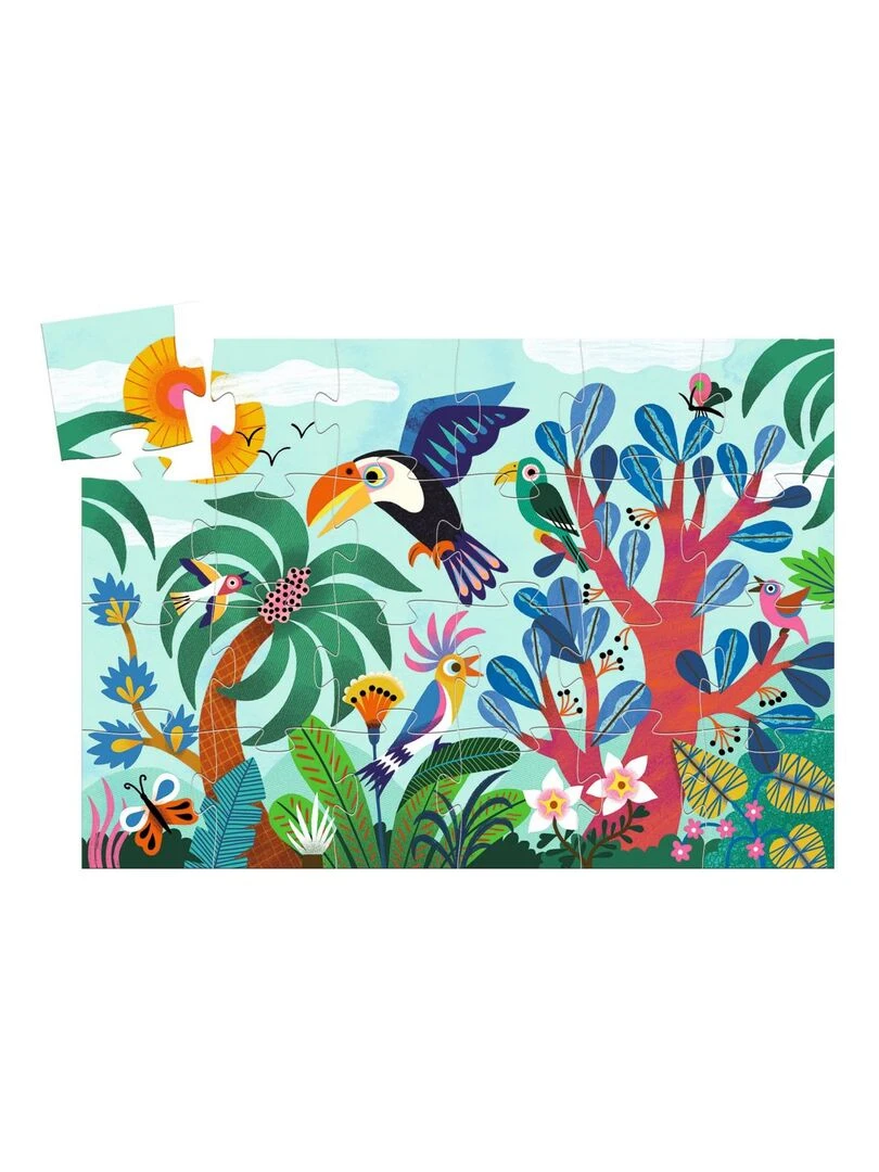 Puzzle Silhouette Coco Le Toucan 24 Pieces N/A