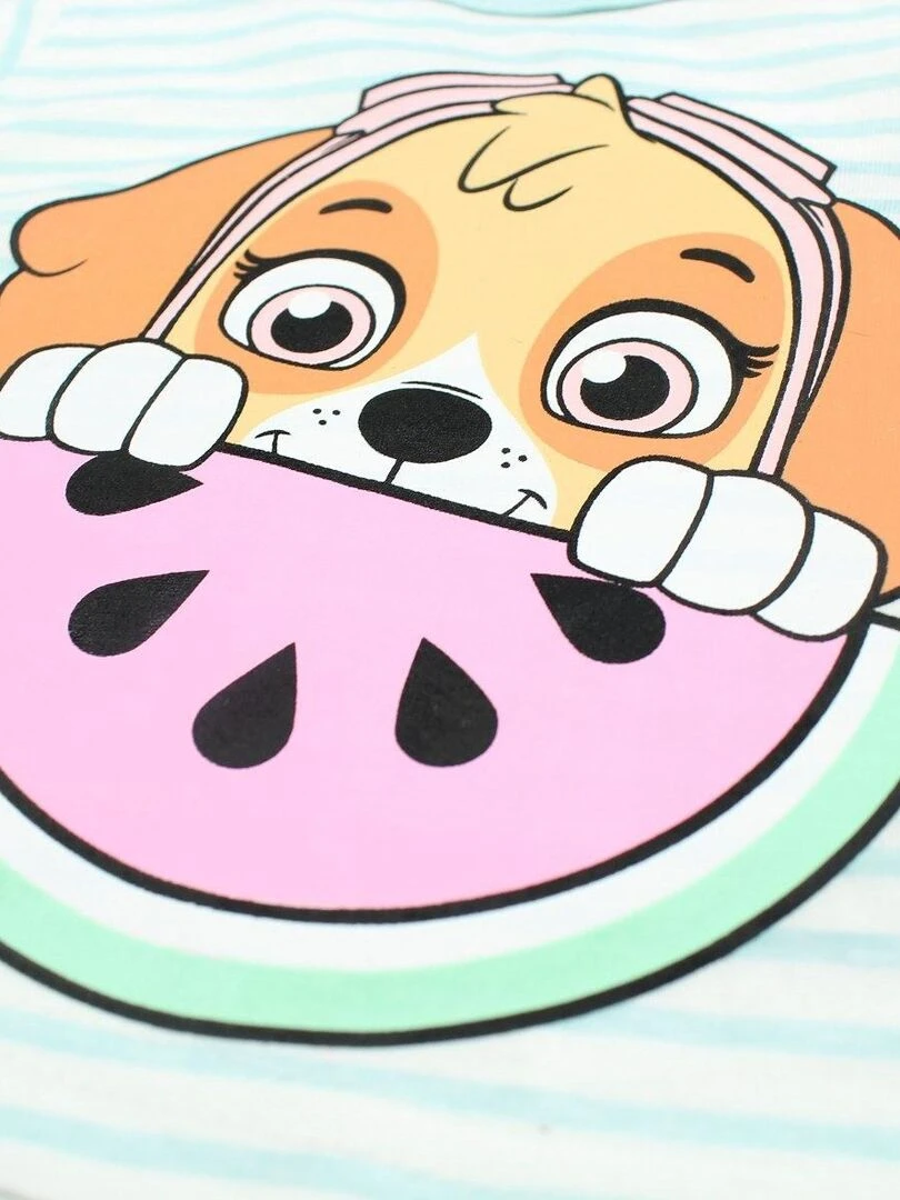 Paw Patrol   Ensemble ​​T shirt legging bébé fille Imprimé La Pat' Patrouille   Bleu