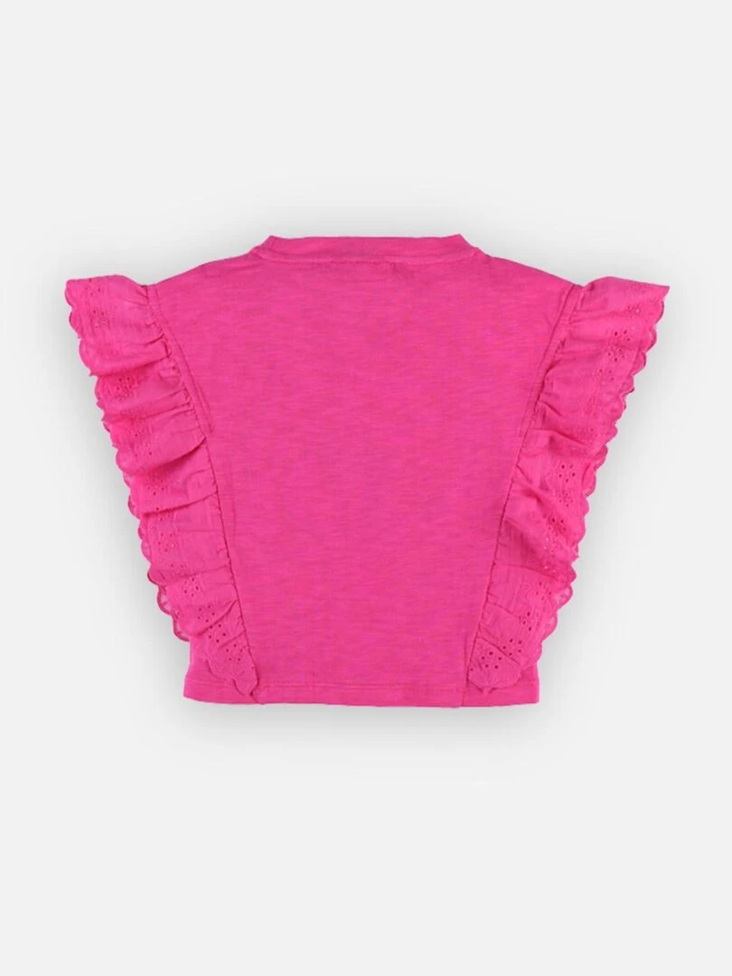 Blouse découpe asymétrique    Noukie's   Rose