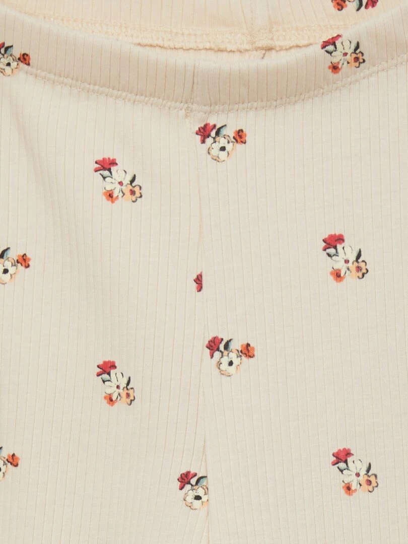 Ensemble pyjama à motif sweat + legging   2 pièces   Blanc