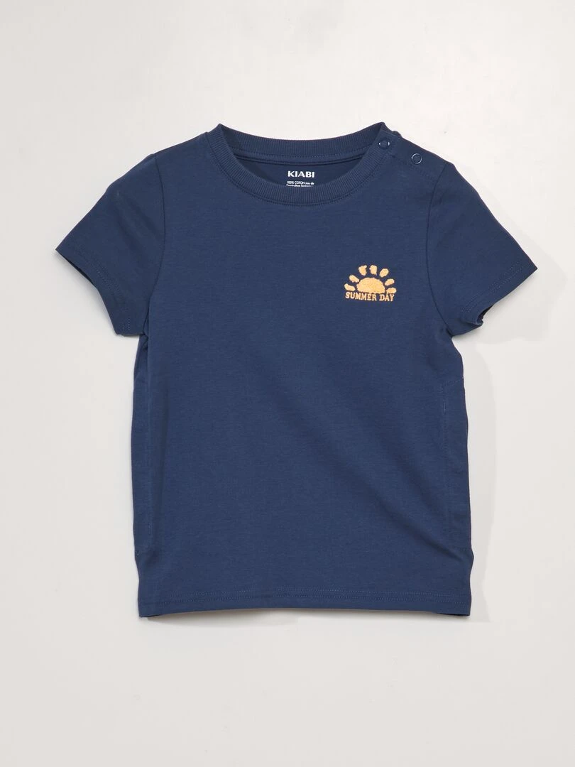 T shirt à manches courtes So Easy Bleu marine