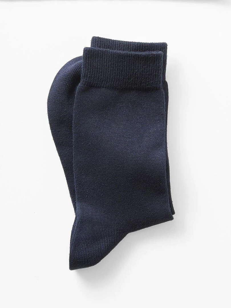 Chaussettes polaire Thermolactyl.   Damart   Bleu marine