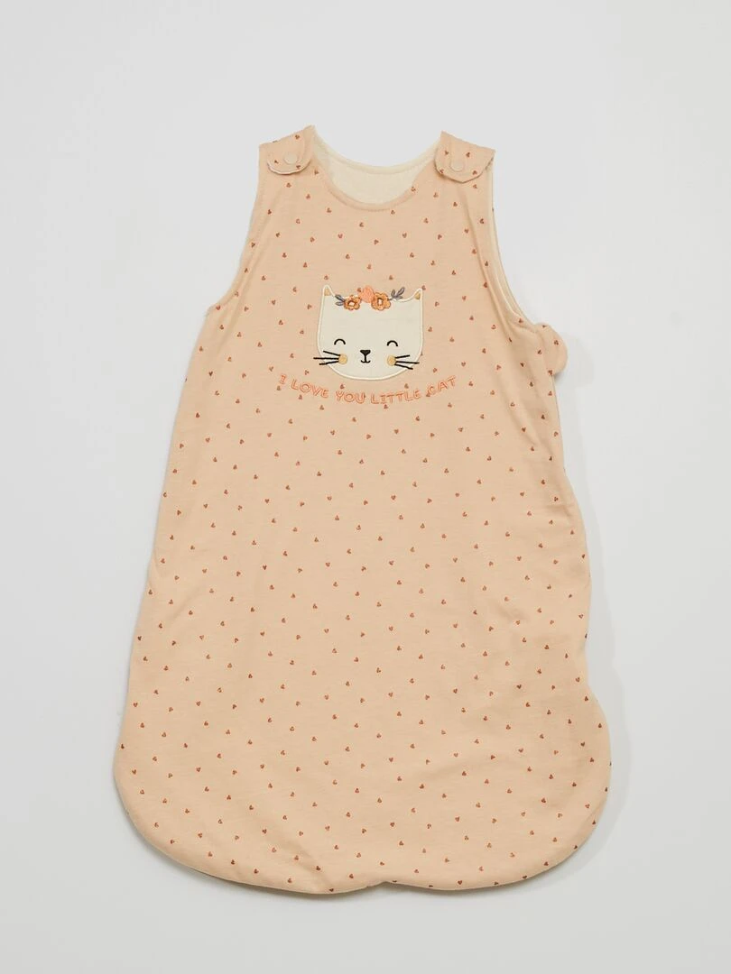 Gigoteuse légère pur coton TOG 0.5 rose