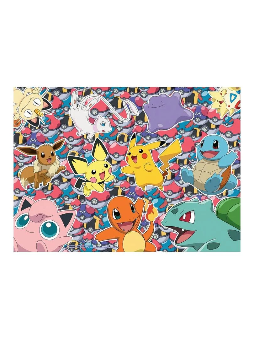 Puzzle 100p xxl prêt pour la bataille ! / pokémon N/A