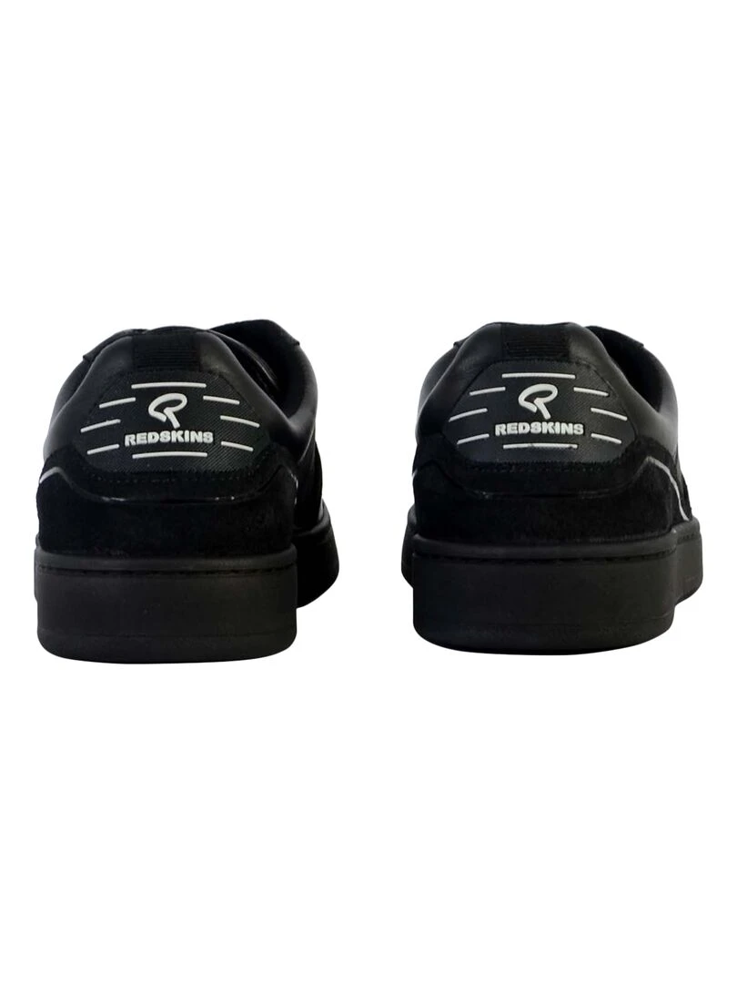 Basket Cuir Redskins Attrait   Noir