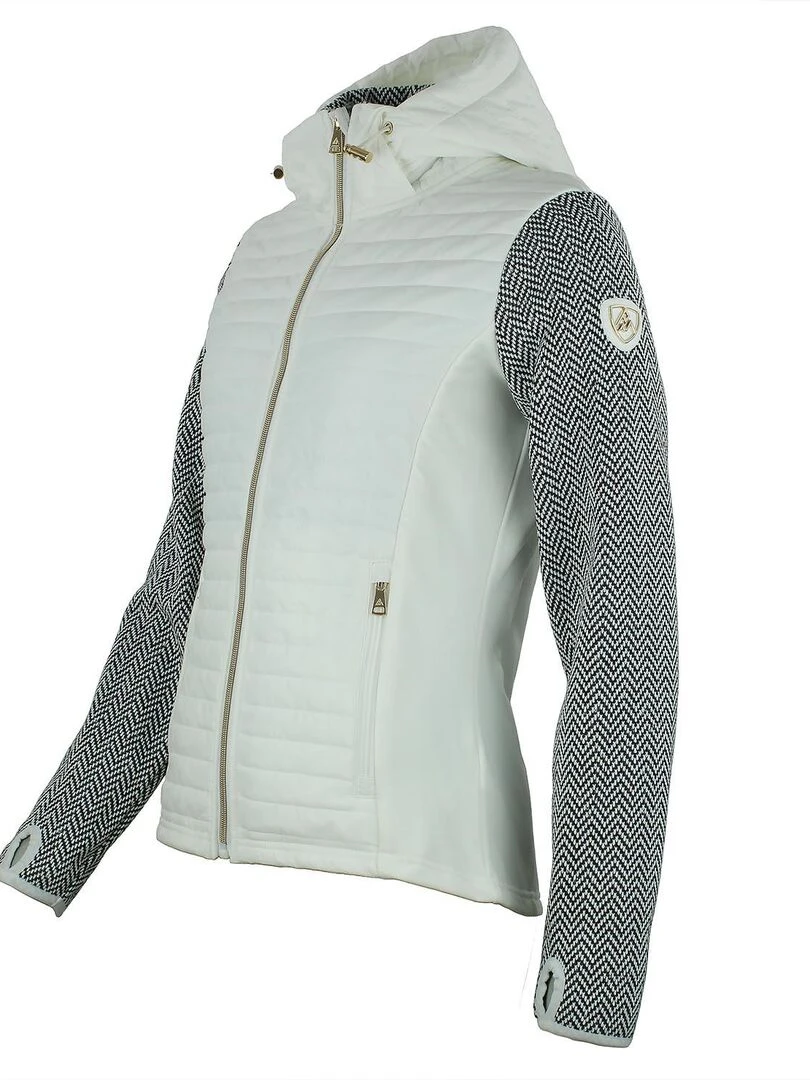 Blouson polaire femme ANDOMO   Blanc