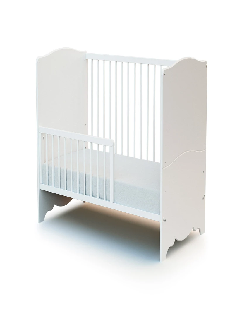 AT4   Barrière de lit bébé 120cm FESTIVE   Blanc