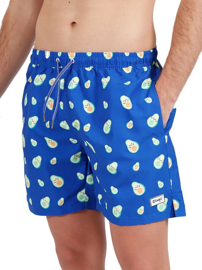 Short de bain Aguacates Mr Wonderful bleu   Bleu