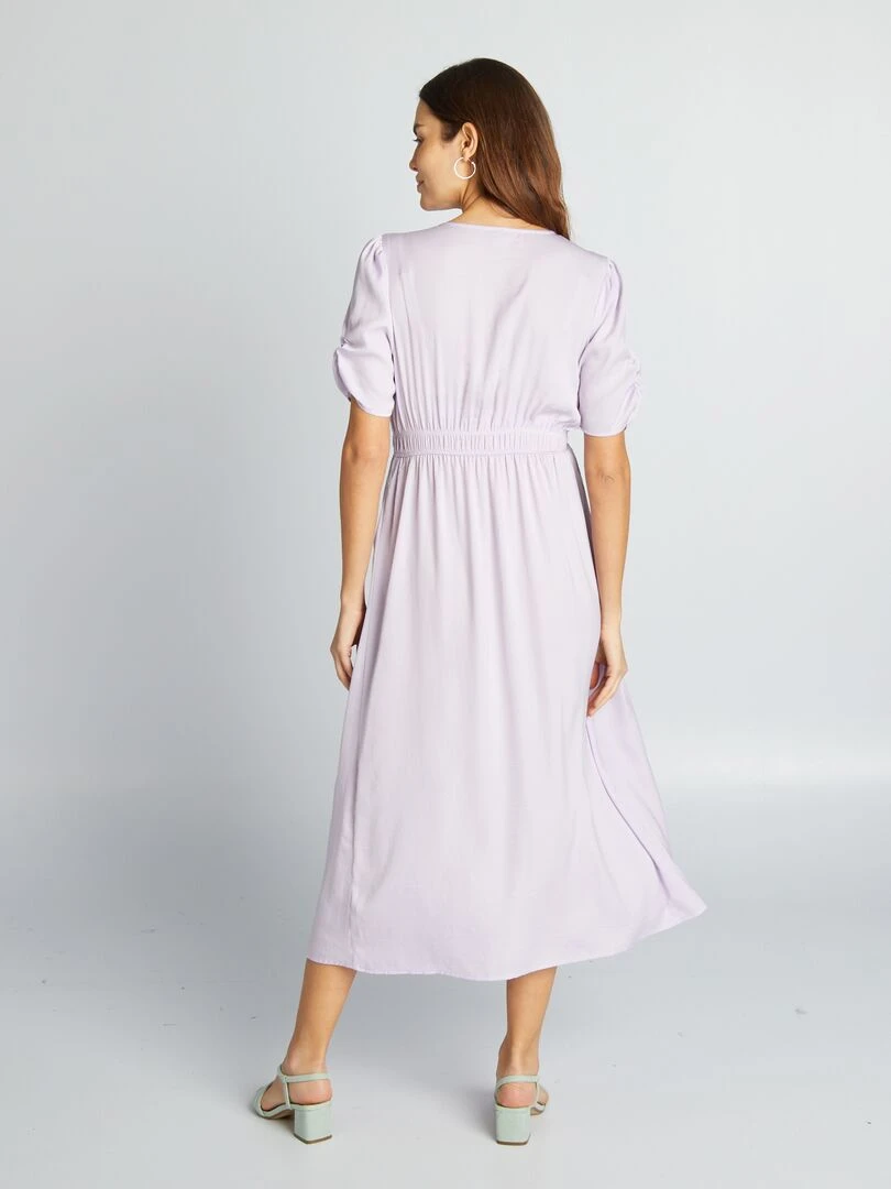 Robe de cérémonie grossesse   Violet