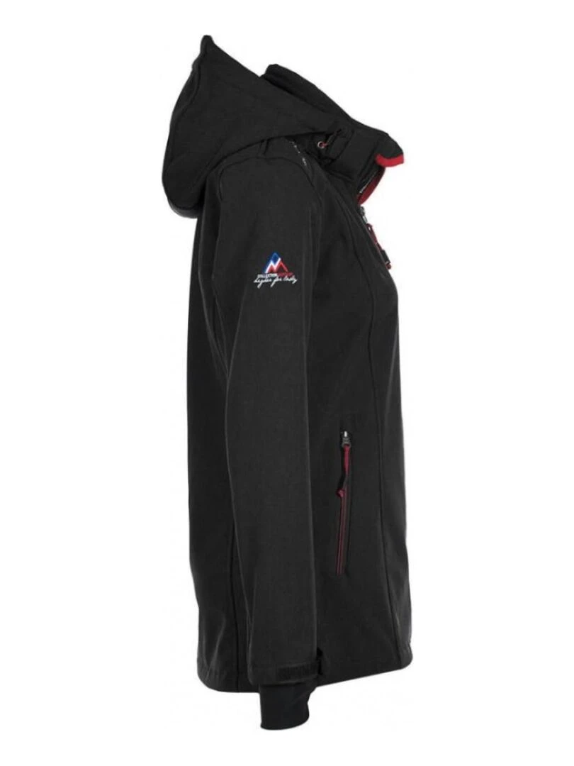 Blouson softshell femme AMONT   PEAK MOUNTAIN   Noir Noir