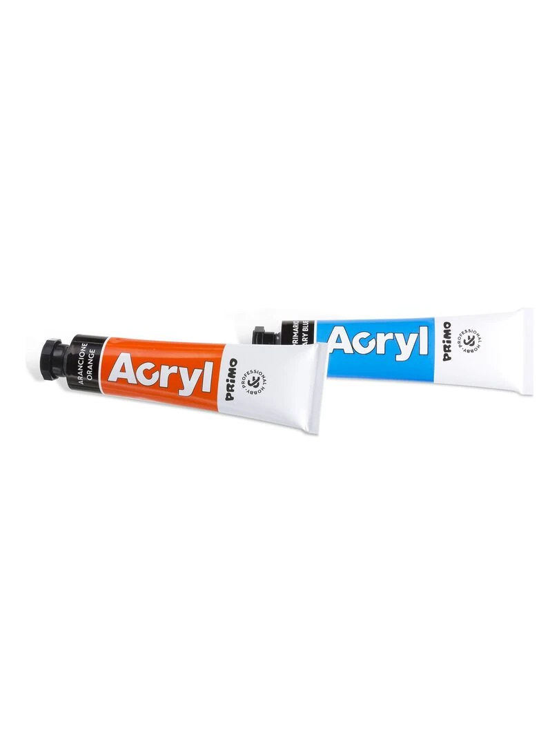 10 tubes de peinture acrylique 18 ml   N/A