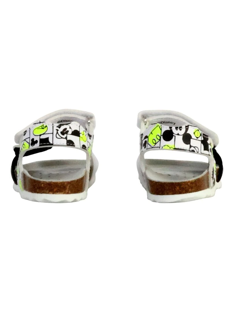 Sandales à Scratch Enfant Geox Chalki   Blanc