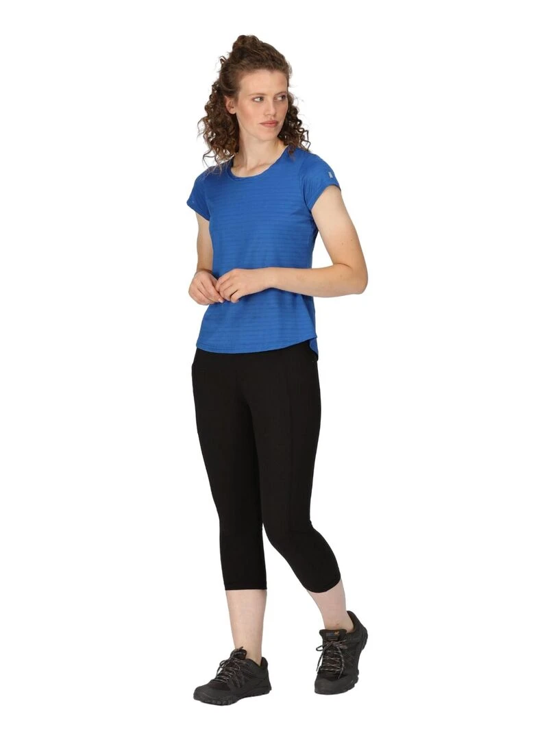 Regatta   T shirt LIMONITE   Bleu Noir