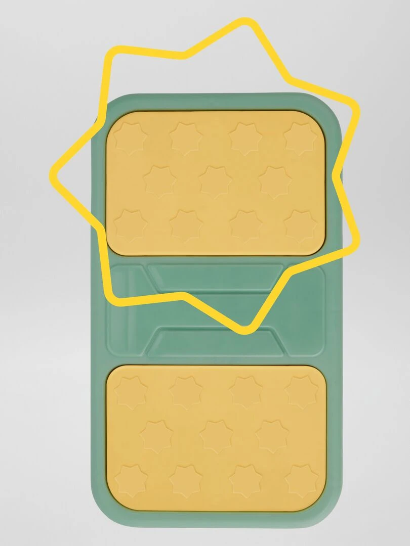 Marche pieds 'Badabulle'   vert/blanc