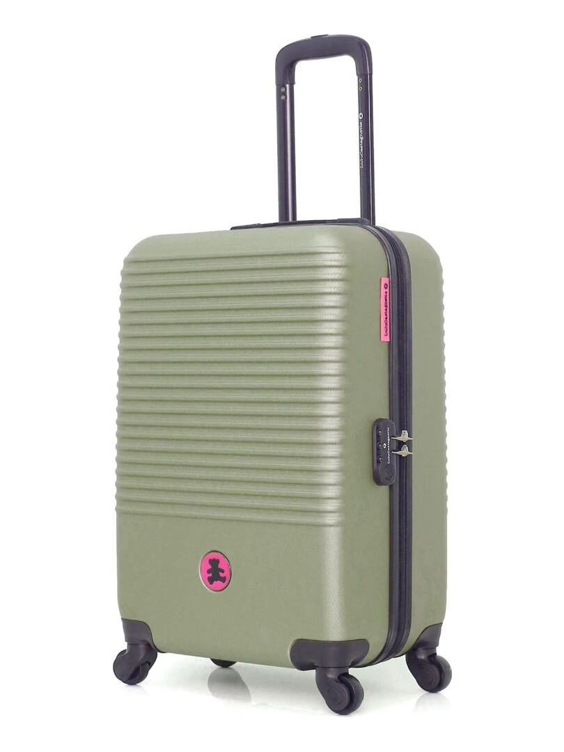 LULU CASTAGNETTE VALISE M BAND A Vert kaki