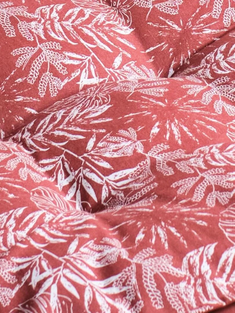 Matelas palette floral 'SPIRIT GARDEN' 'TODAY'   Rouge