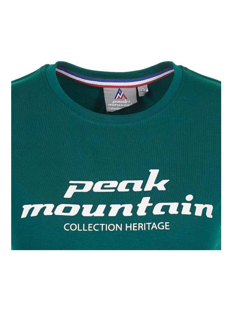 T shirt manches courtes femme ACOSMO   Vert