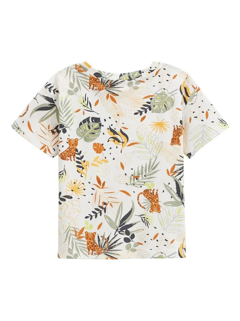 Ensemble bébé t shirt et short Wakae   Moutarde
