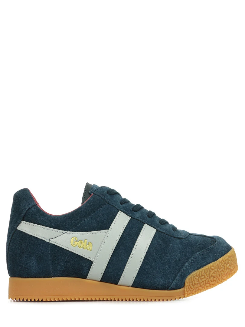 Baskets Gola Harrier Suede Bleu marine
