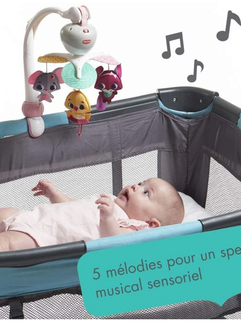 Mobile musical de voyage pour lit et poussette Magical Tales Collection Princesse Multicolore