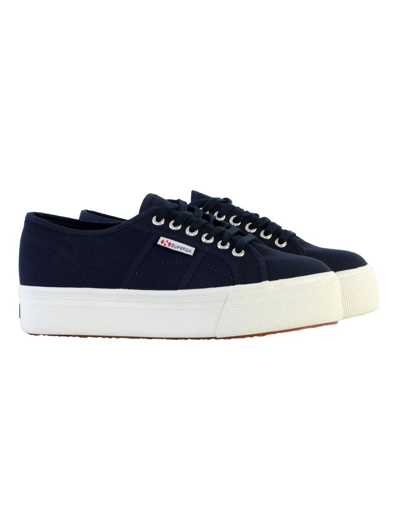 Basket à lacet Superga*   Bleu