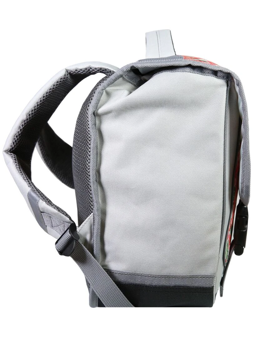 BAGTROTTER Cartable 38 cm Offshore Grise Fleurs   Beige