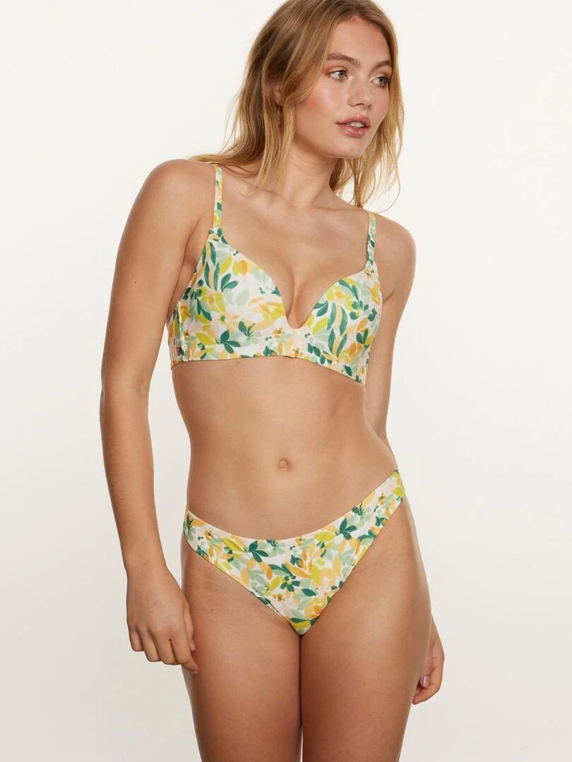 Haut de maillot de bain coques souples CAPELINE   Brigitte Bardot Bain   Jaune