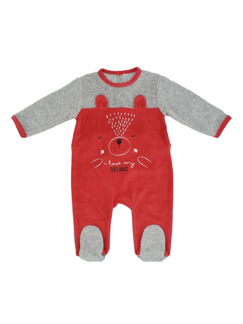 Dors Bien 'gdb2 Cute Bear' 'doo&bo' Rose foncé