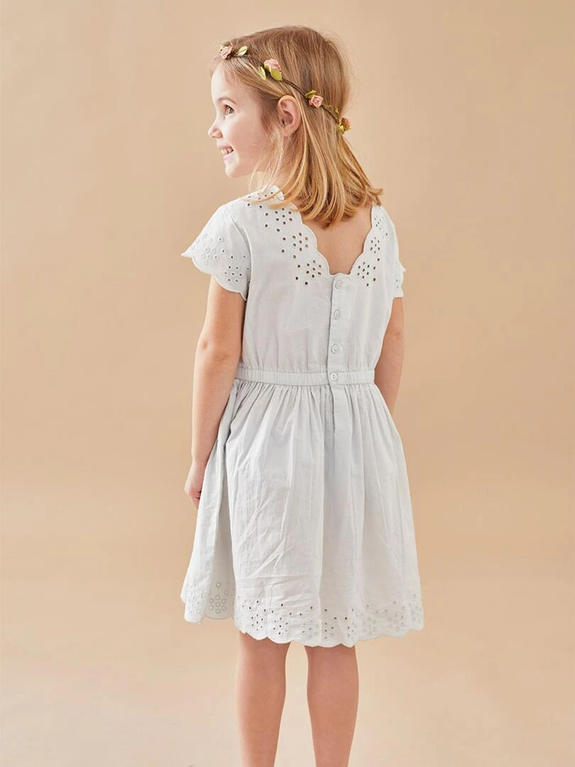 Robe en popeline    Noukie's   Bleu