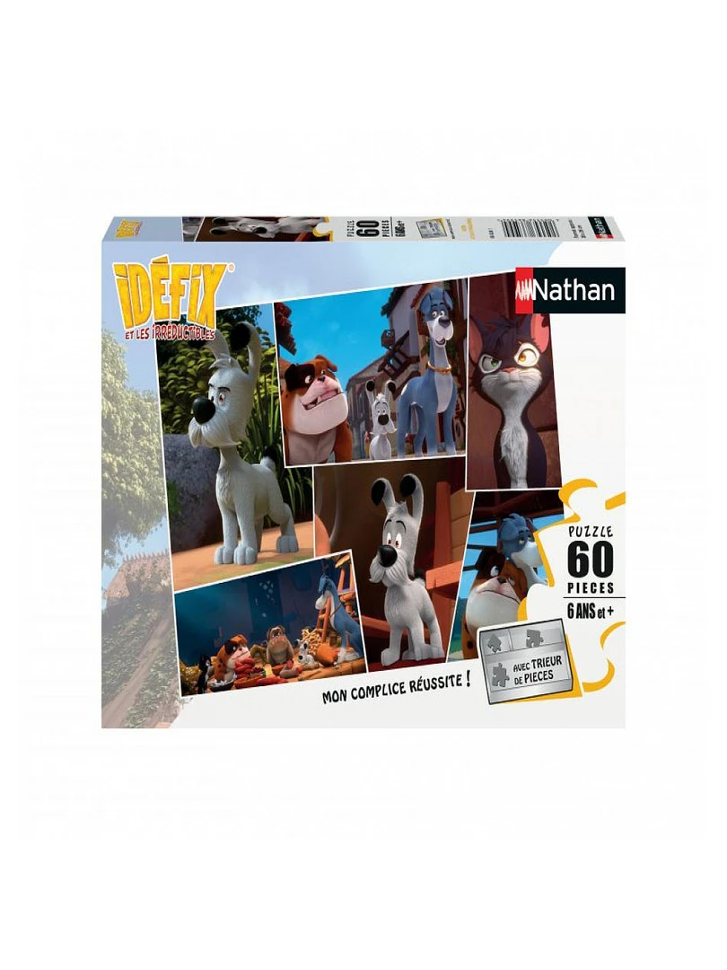 Puzzle 60 P Idefix Et Les Irreductibles N/A