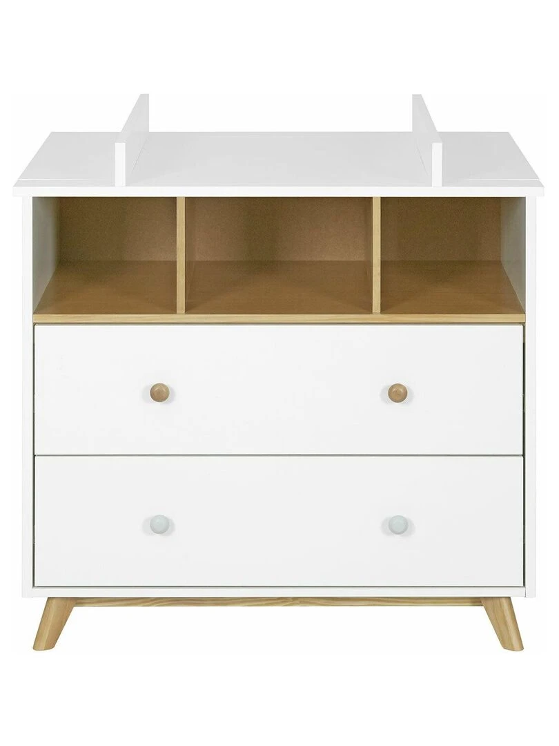 Commode bébé Kombu AKITEN RETAIL Blanc Marron