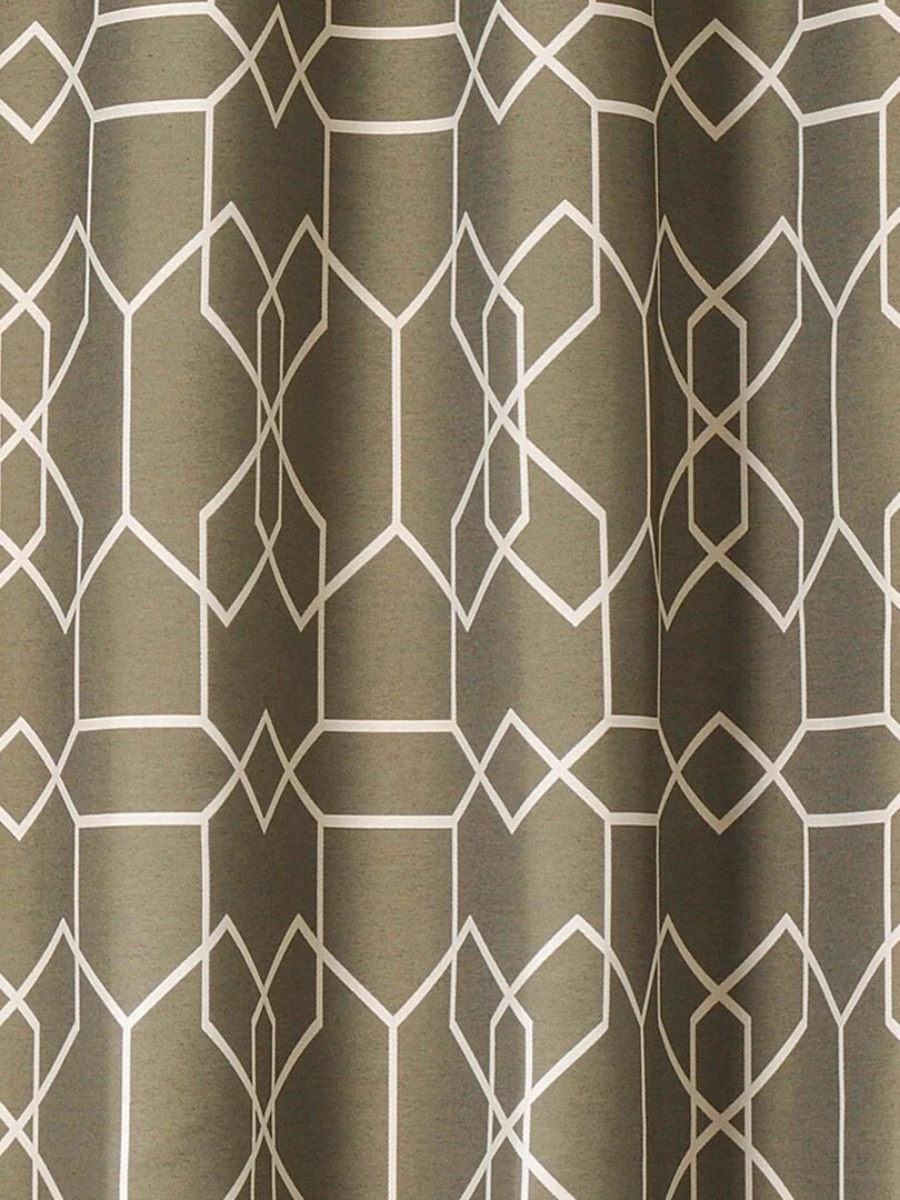 Rideau d'ameublement Ariane   Vert olive