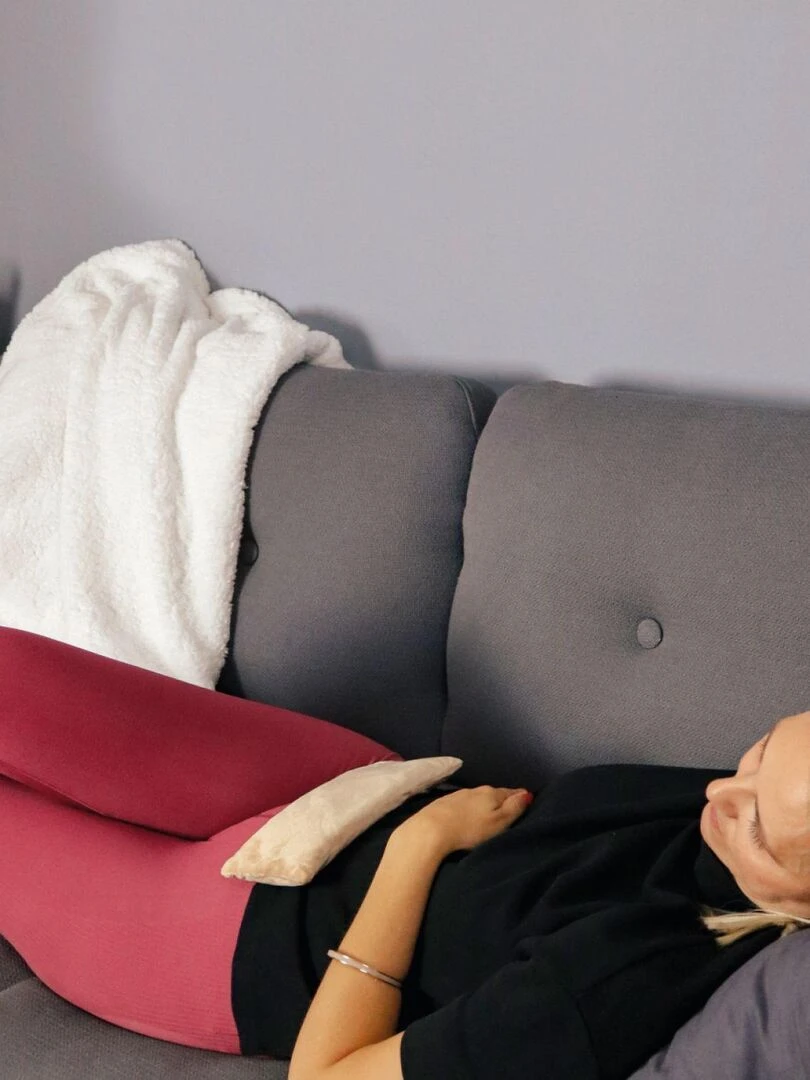 Bouillotte chauffante ou refroidissante déhoussable pour toutes parties du corps   Vivezen   Beige