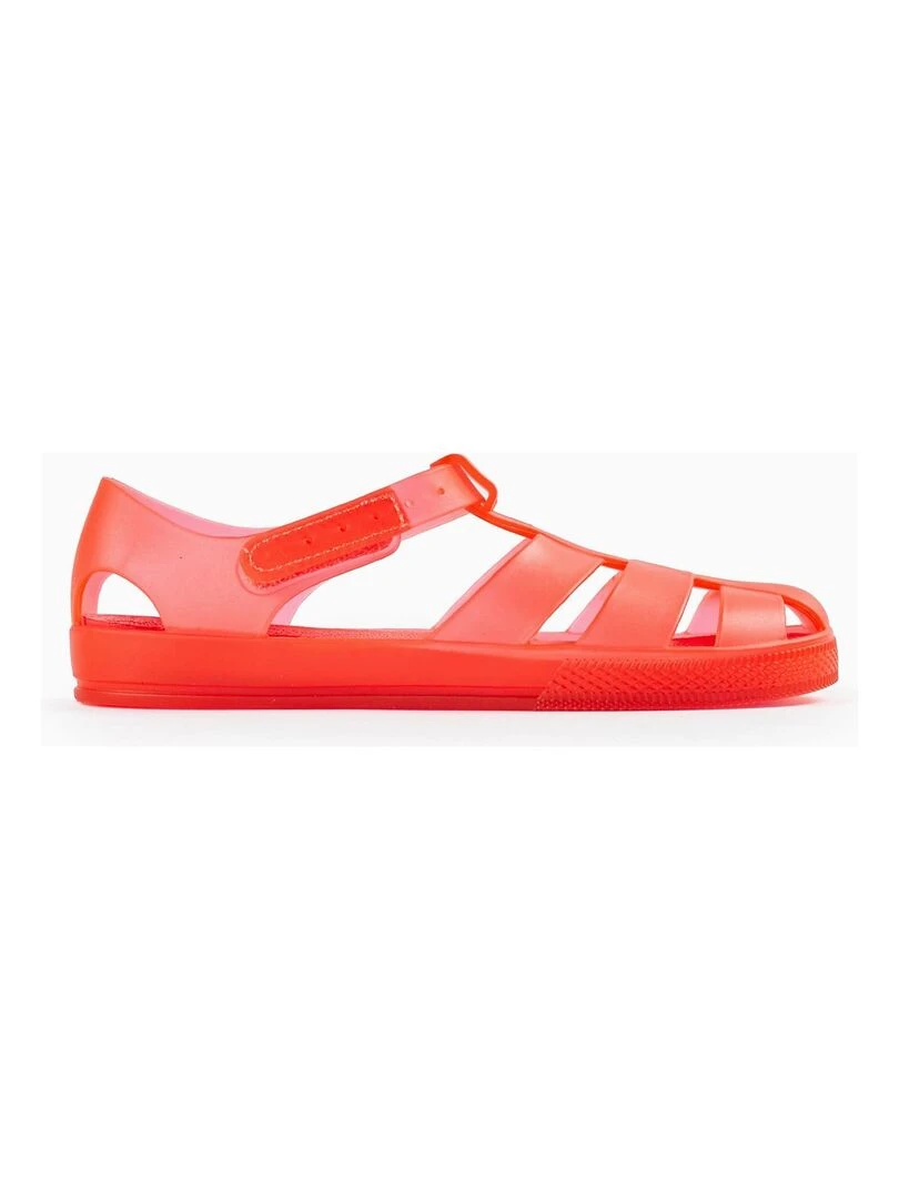 Sandales en caoutchouc pour enfant 'ZY Jellyfish' Rouge