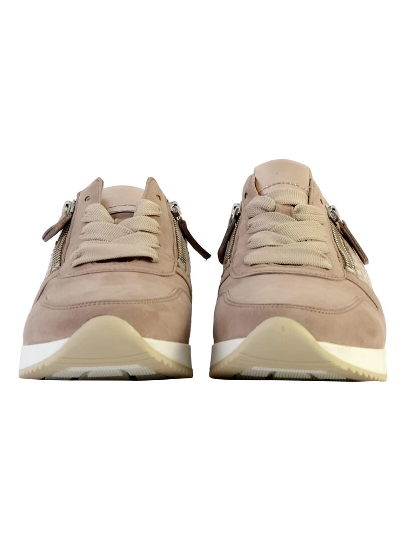 Basket Cuir Gabor   Beige