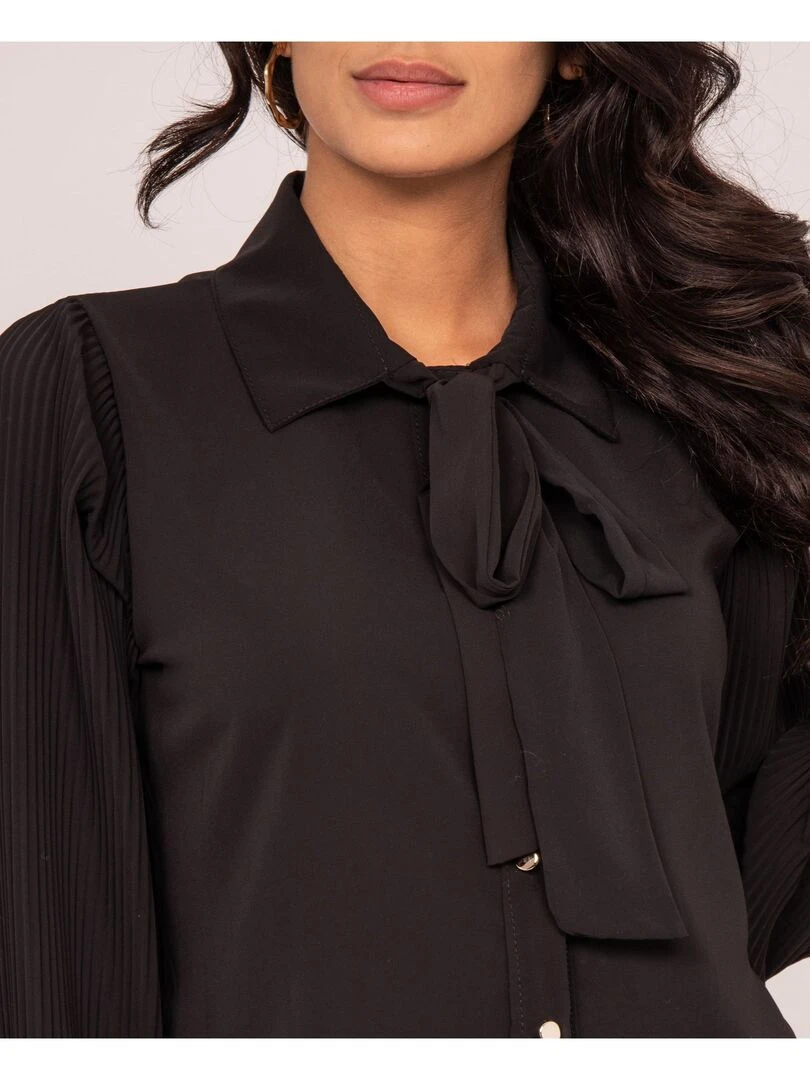 Chemise fluide ORFEO   Noir