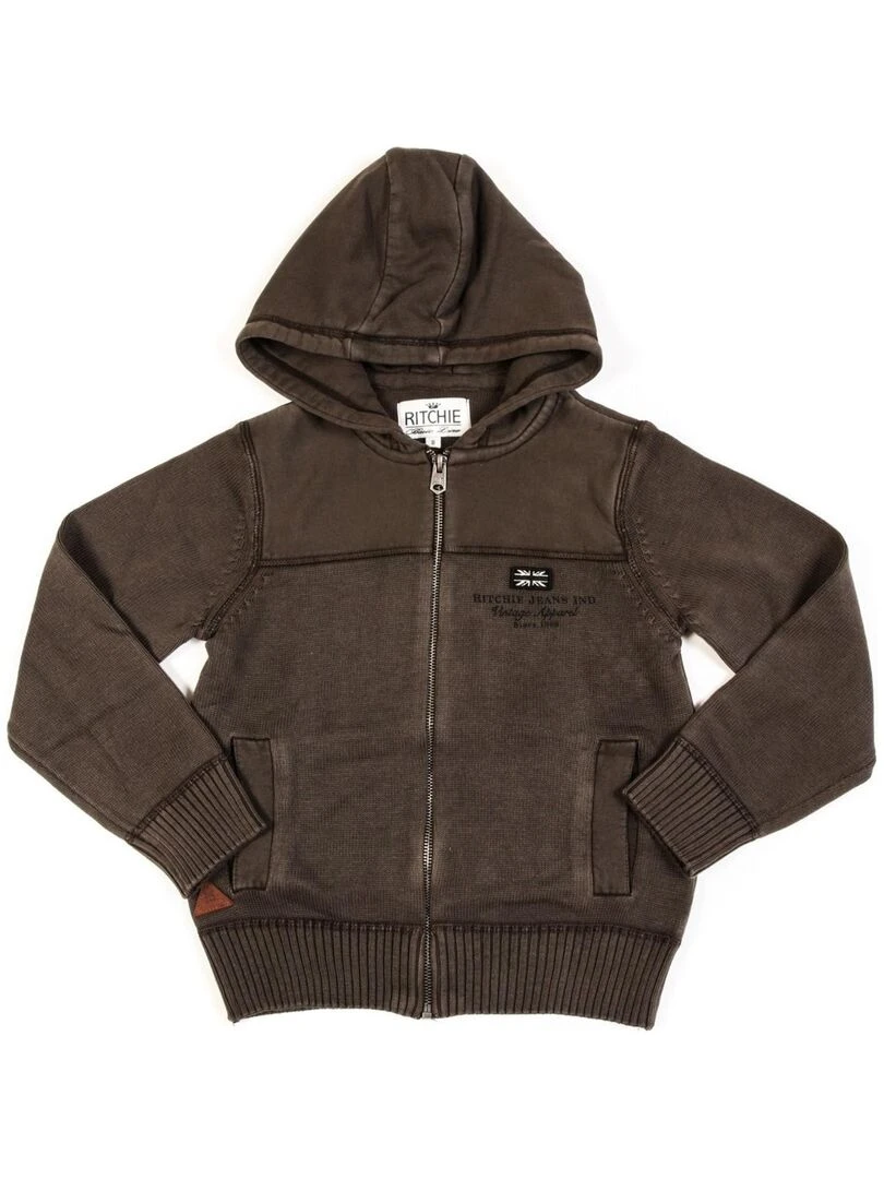 GILET LAMARTINO BOY Marron