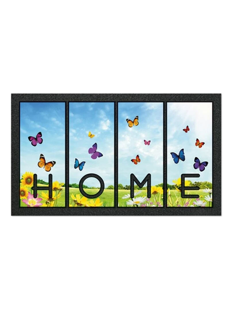 Tapis multi usage Farfalle de papillon Noir