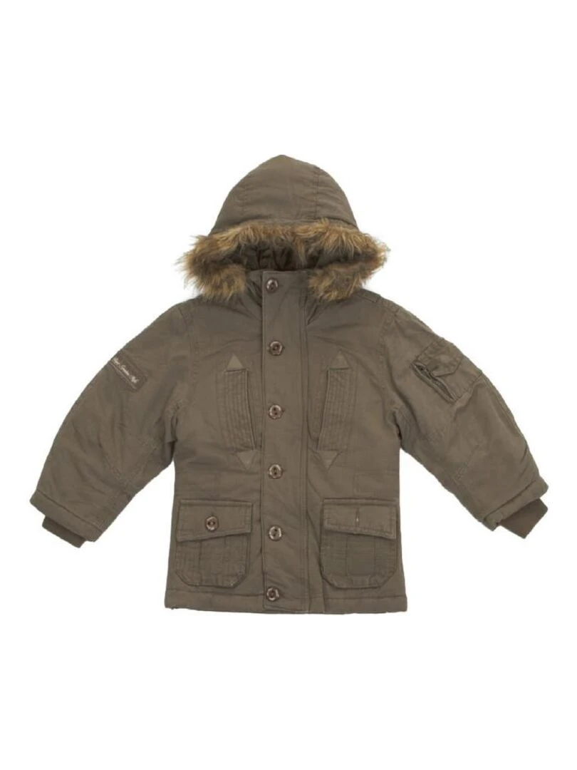 Parka garçon ECOPAKO SRK Marron