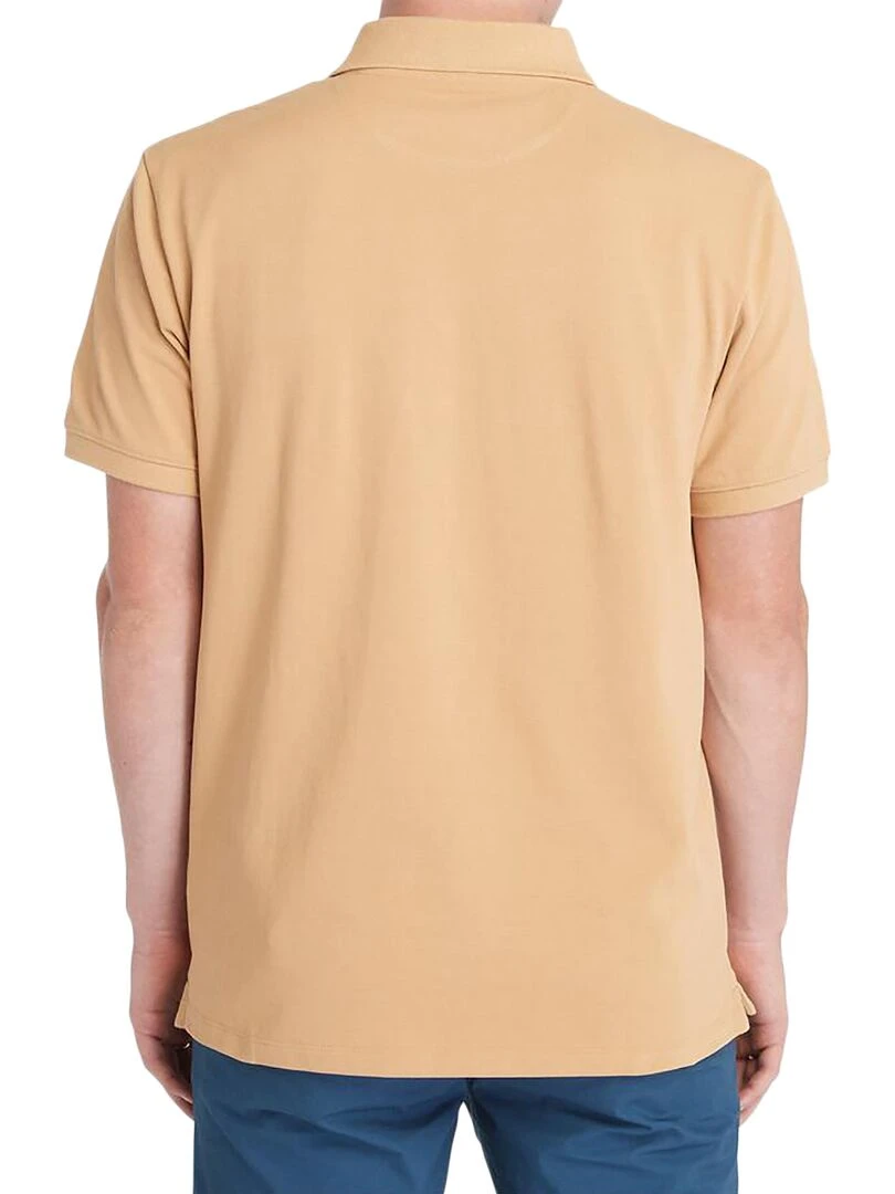 Polo Manche Courte Timberland Basic Marron