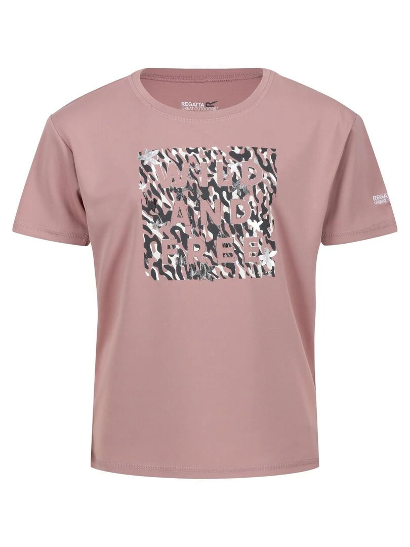 Regatta T shirt ALVARADO Rose clair