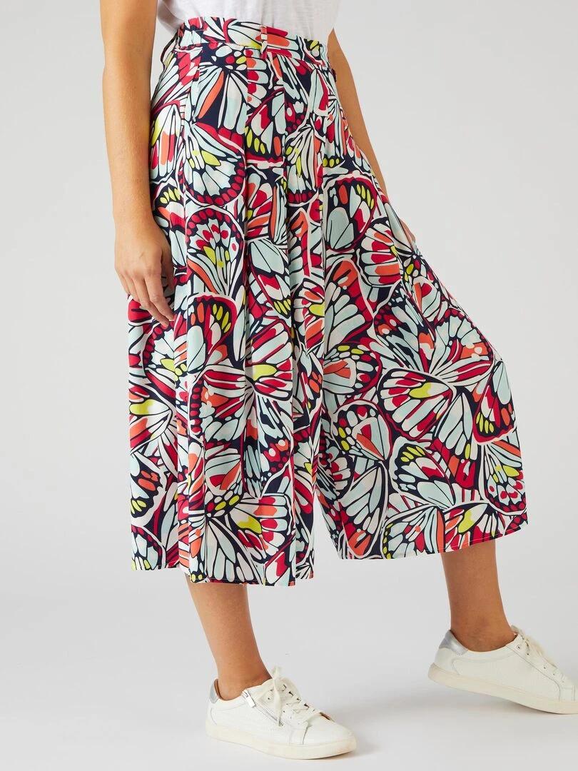 Jupe culotte toucher frais Climatyl Damart Bleu