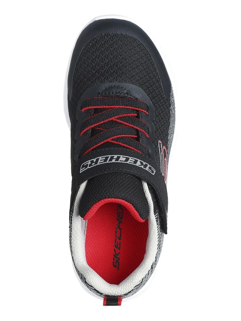 Basket à Scratch Enfant Skechers Zovrix   Noir