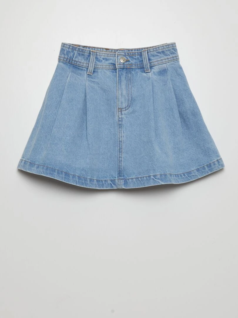 Jupe en jean Bleu